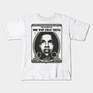 Lauryn Hill Fugees The Famous Vintage Retro Rock Rap Hiphop Kids T-Shirt